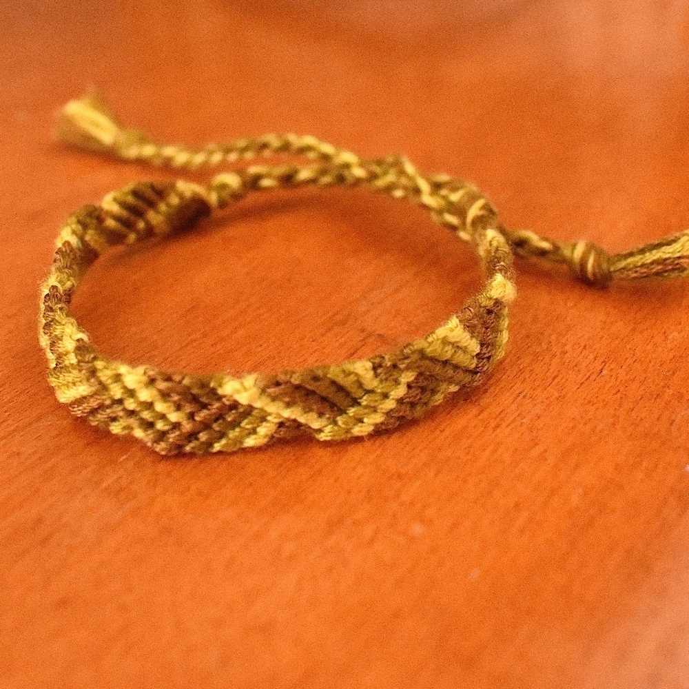 Australian Wood Woven Bracelet